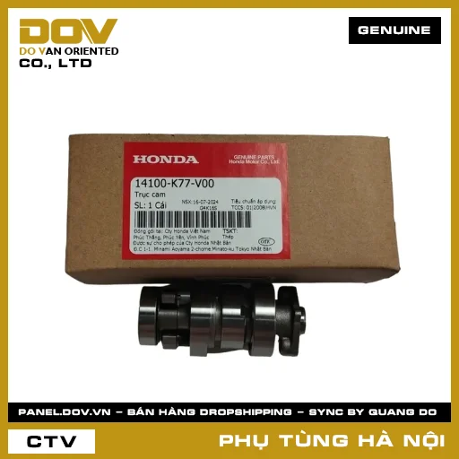 MÃ PHỤ TÙNG : 14100K77V00 TRỤC CAM — 14100K77V00
