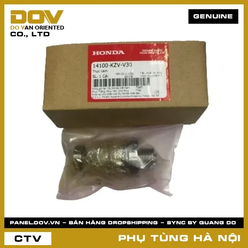 MÃ PHỤ TÙNG : 14100KZVV30 TRỤC CAM — 14100KZVV30