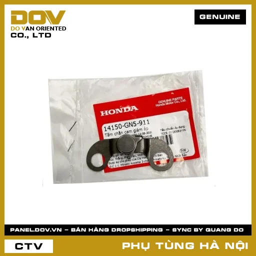 MÃ PHỤ TÙNG : 14150GN5911 TẤM CHẶN CAM GIẢM ÁP — 14150GN5911
