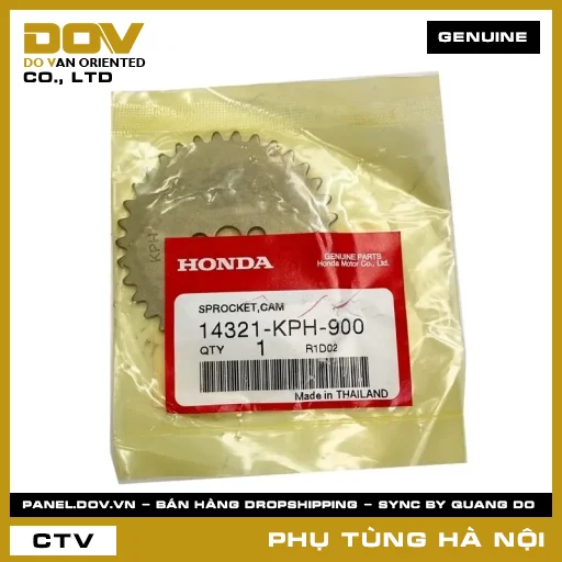 MÃ PHỤ TÙNG : 14321KPH900 BÁNH RĂNG CAM (34RĂNG) — 14321KPH900