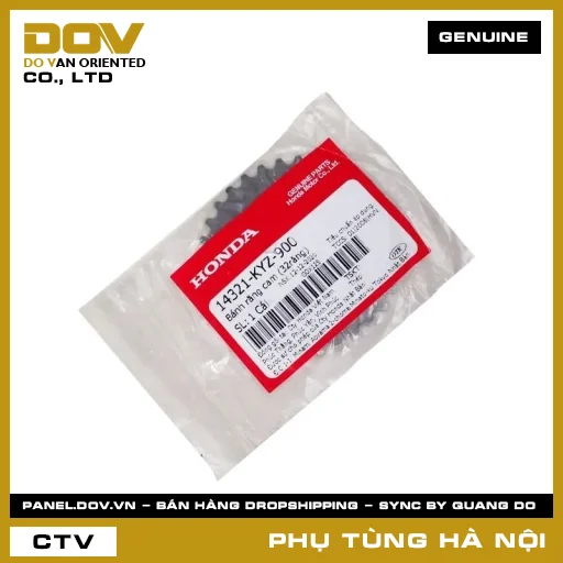 MÃ PHỤ TÙNG : 14321KYZ900 BÁNH RĂNG CAM (32RĂNG) — 14321KYZ900