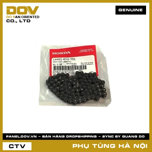 MÃ PHỤ TÙNG : 14401KYZT01 XÍCH CAM (88M?T) — 14401KYZT01