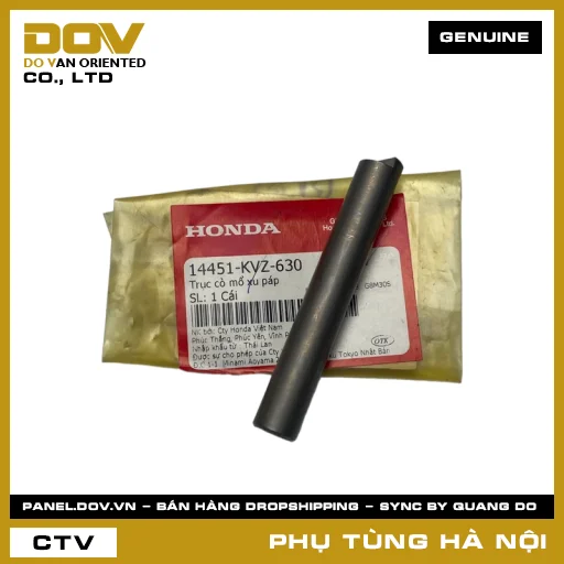 MÃ PHỤ TÙNG : 14451KVZ630 TRỤC CÒ MỔ XU PÁP — 14451KVZ630