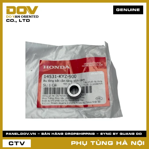 MÃ PHỤ TÙNG : 14531KYZ900 BU LÔNG BẮT CẦN TĂNG XÍCH CAM — 14531KYZ900