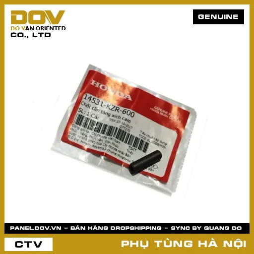 MÃ PHỤ TÙNG : 14531KZR600 CHỐT CẦN TĂNG XÍCH CAM — 14531KZR600