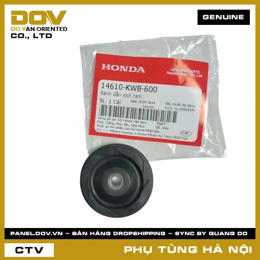 MÃ PHỤ TÙNG : 14610KWB600 BÁNH DẪN XÍCH CAM — 14610KWB600