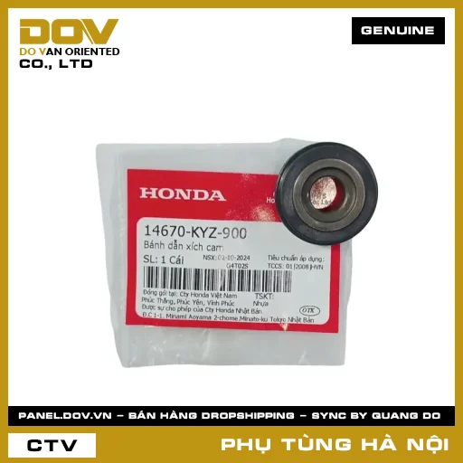 MÃ PHỤ TÙNG : 14670KYZ900 BÁNH DẪN XÍCH CAM — 14670KYZ900