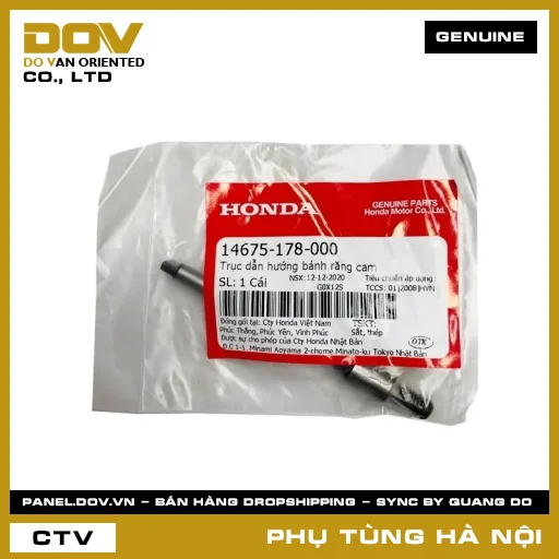 MÃ PHỤ TÙNG : 14675178000 TRỤC DẪN HƯỚNG BÁNH RĂNG CAM — 14675178000