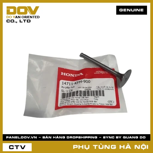 MÃ PHỤ TÙNG : 14711KFM900 XU PÁP HÚT — 14711KFM900