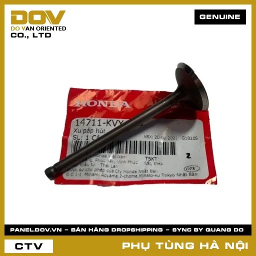 MÃ PHỤ TÙNG : 14711KVY900 XU PÁP HÚT — 14711KVY900