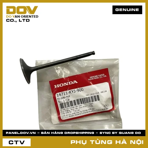 MÃ PHỤ TÙNG : 14711KYJ900 XU PÁP HÚT — 14711KYJ900