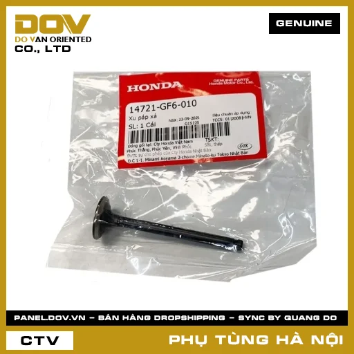 MÃ PHỤ TÙNG : 14721GF6010 XU PÁP XẢ — 14721GF6010
