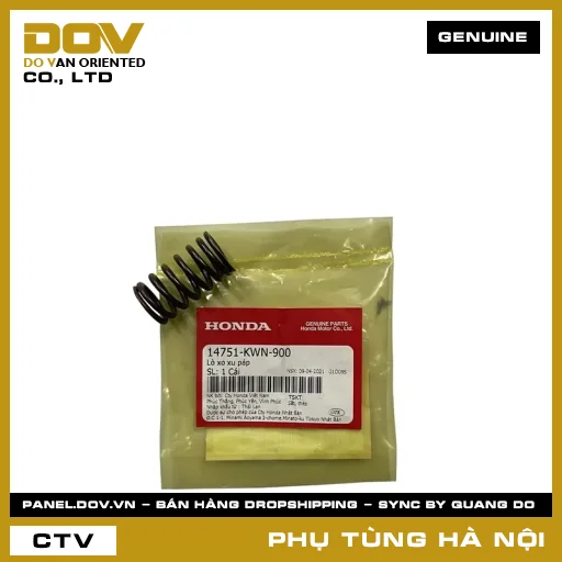 MÃ PHỤ TÙNG : 14751KWN900 LÒ XO XU PÁP — 14751KWN900