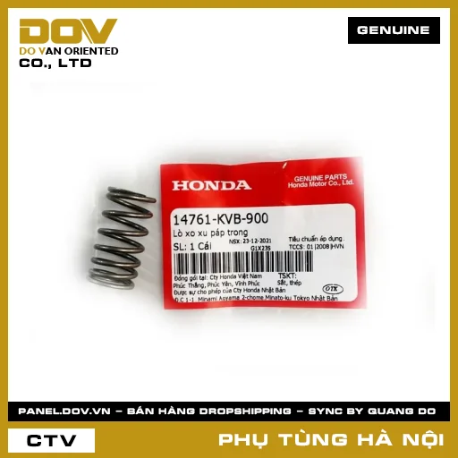 MÃ PHỤ TÙNG : 14761KVB900 LÒ XO XU PÁP TRONG — 14761KVB900