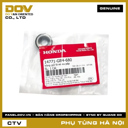 MÃ PHỤ TÙNG : 14771GB4680 VÒNG GIỮ LÒ XO XU PÁP — 14771GB4680
