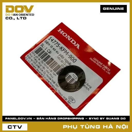 MÃ PHỤ TÙNG : 14775KFM900 ĐỆM LÒ XO XU PÁP NGOÀI — 14775KFM900