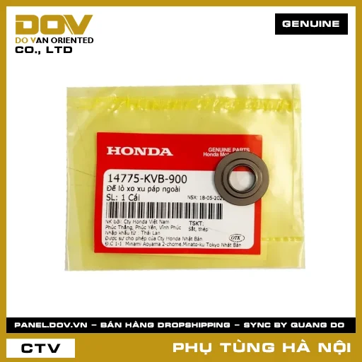 MÃ PHỤ TÙNG : 14775KVB900 ĐẾ LÒ XO XU PÁP NGOÀI — 14775KVB900