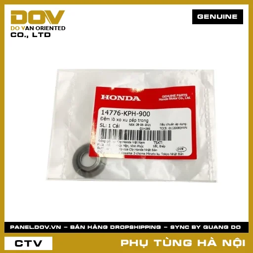 MÃ PHỤ TÙNG : 14776KPH900 ĐỆM LÒ XO XU PÁP TRONG — 14776KPH900