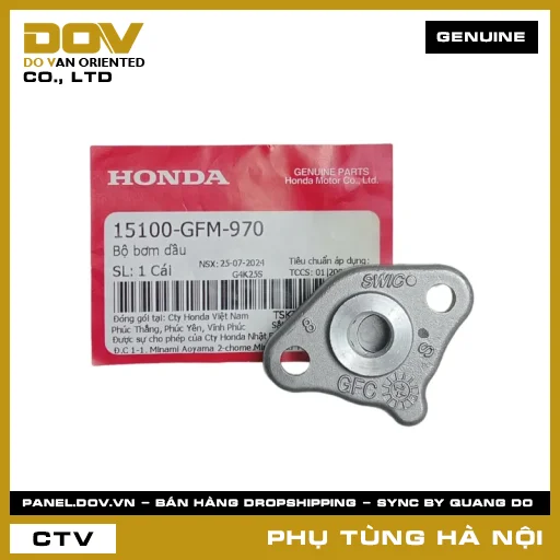 MÃ PHỤ TÙNG : 15100GFM970 BỘ BƠM DẦU — 15100GFM970