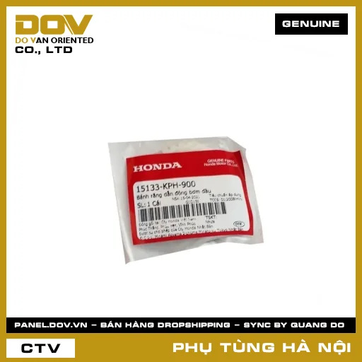 MÃ PHỤ TÙNG : 15133KPH900 BÁNH RĂNG DẪN ĐỘNG BƠM DẦU — 15133KPH900