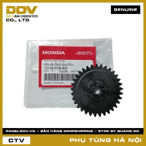 MÃ PHỤ TÙNG : 15133KVB900 BÁNH RĂNG DẪN ĐỘNG BƠM DẦU — 15133KVB900