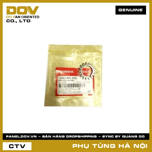 MÃ PHỤ TÙNG : 15341KFLD00 BÁNH RĂNG BƠM DẦU — 15341KFLD00