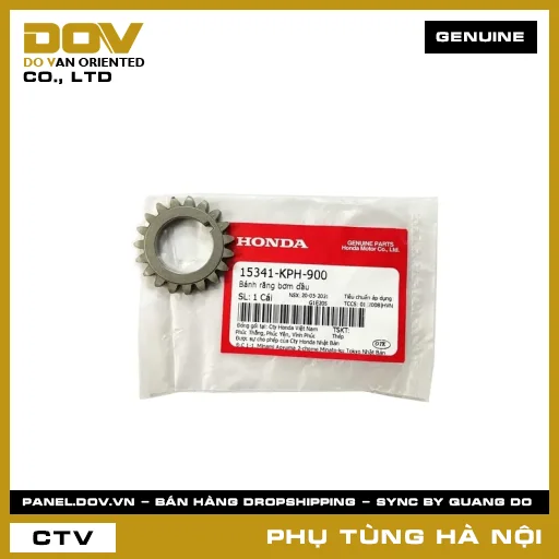 MÃ PHỤ TÙNG : 15341KPH900 BÁNH RĂNG BƠM DẦU — 15341KPH900