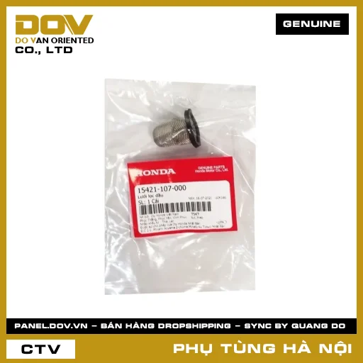 MÃ PHỤ TÙNG : 15421107000 LƯỚI LỌC DẦU — 15421107000