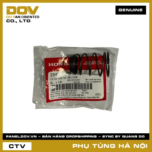 MÃ PHỤ TÙNG : 15426KVB900 LÒ XO LƯỚI LỌC DẦU NHỚT — 15426KVB900