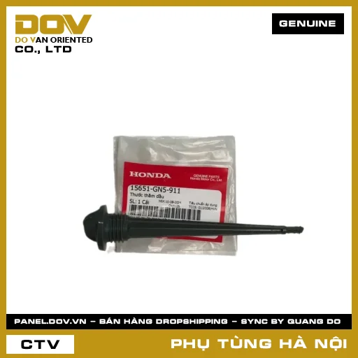 MÃ PHỤ TÙNG : 15651GN5911 THƯỚC THĂM DẦU — 15651GN5911