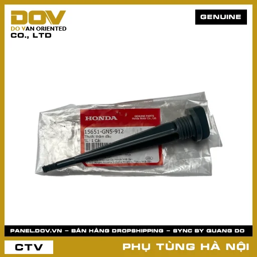 MÃ PHỤ TÙNG : 15651GN5912 THƯỚC THĂM DẦU — 15651GN5912