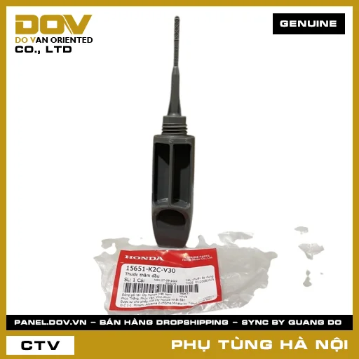 MÃ PHỤ TÙNG : 15651K2CV30 THƯỚC THĂM DẦU — 15651K2CV30