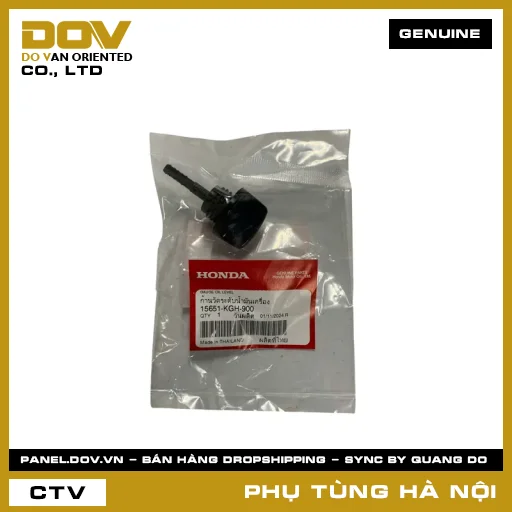 MÃ PHỤ TÙNG : 15651KGH900 THƯỚC THĂM DẦU — 15651KGH900