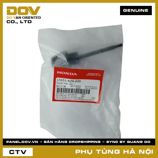 MÃ PHỤ TÙNG : 15651KZR600 THƯỚC THĂM DẦU — 15651KZR600