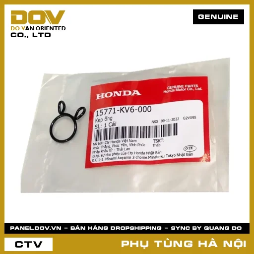 MÃ PHỤ TÙNG : 15771KV6000 KẸP ỐNG — 15771KV6000