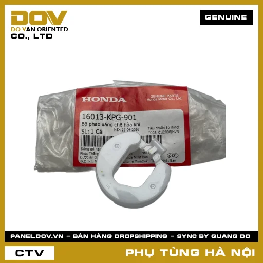 MÃ PHỤ TÙNG : 16013KPG901 BỘ PHAO XĂNG CHẾ HÒA KHÍ — 16013KPG901