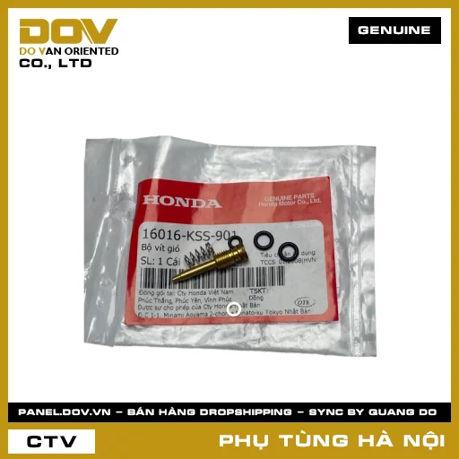 MÃ PHỤ TÙNG : 16016KSS901 BỘ VÍT GIÓ — 16016KSS901