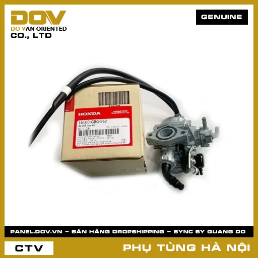 MÃ PHỤ TÙNG : 16100GBG862 BỘ CHẾ HÒA KHÍ — 16100GBG862