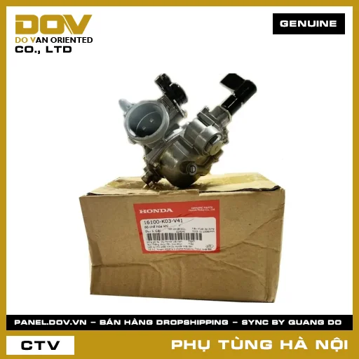 MÃ PHỤ TÙNG : 16100K03V41 BỘ CHẾ HÒA KHÍ — 16100K03V41