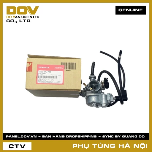 MÃ PHỤ TÙNG : 16100KTL742 BỘ CHẾ HÒA KHÍ — 16100KTL742