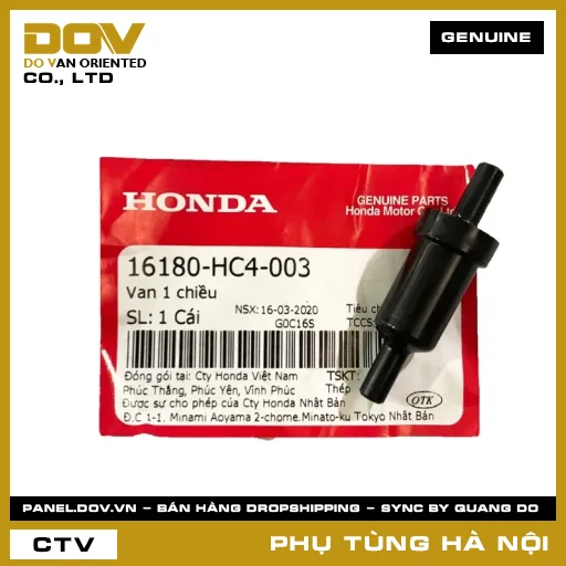 MÃ PHỤ TÙNG : 16180HC4003 VAN 1 CHIỀU — 16180HC4003