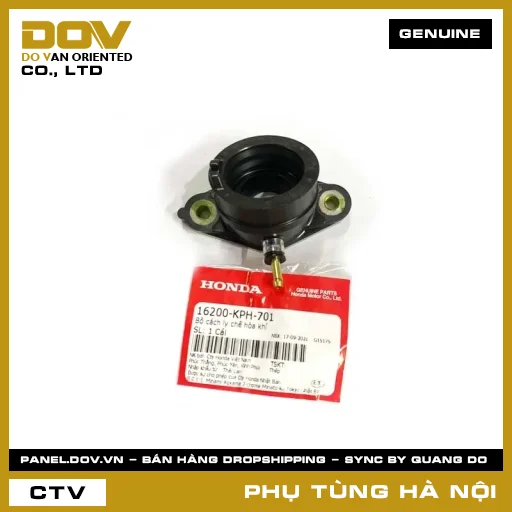 MÃ PHỤ TÙNG : 16200KPH701 BỘ CÁCH LY CHẾ HÒA KHÍ — 16200KPH701