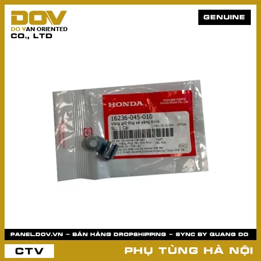 MÃ PHỤ TÙNG : 16236045010 VÒNG GIỮ ỐNG XẢ XĂNG THỪA — 16236045010