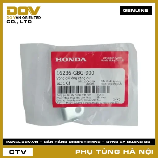 MÃ PHỤ TÙNG : 16236GBG900 VÒNG GIỮ ỐNG XĂNG DƯ — 16236GBG900