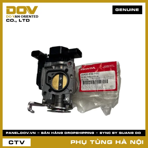 MÃ PHỤ TÙNG : 16400K56M92 BỘ ĐIỀU KHIỂN BƯỚM GA — 16400K56M92
