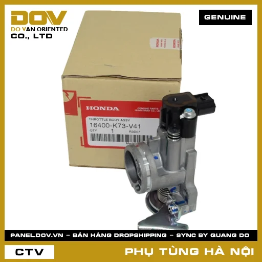 MÃ PHỤ TÙNG : 16400K73V41 BỘ ĐIỀU KHIỂN BƯỚM GA — 16400K73V41