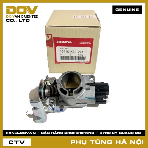 MÃ PHỤ TÙNG : 16410K73V41 THÂN GA — 16410K73V41
