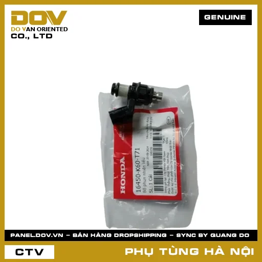 MÃ PHỤ TÙNG : 16450K60T71 BỘ PHUN NHIÊN LIỆU — 16450K60T71