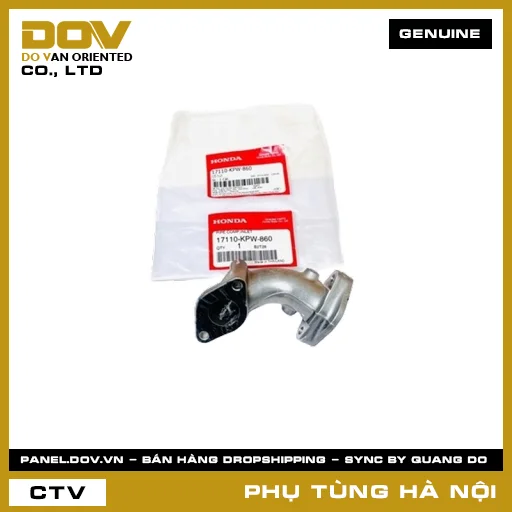 MÃ PHỤ TÙNG : 17110KPW860 CỔ HÚT — 17110KPW860
