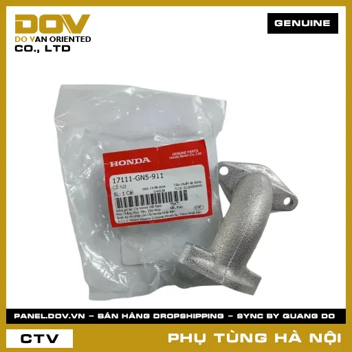 MÃ PHỤ TÙNG : 17111GN5911 CỔ HÚT — 17111GN5911